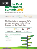 Middle East Investment Summit 2017 Brochure