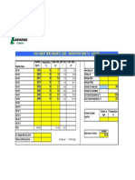 Kiln Audit Heat Balance Tool - Data Entry Sheet 4 - Cooler