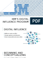 IBM's Digital Influence Program Drives Measurable Online Outcomes