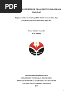 Download Makalah Kajian Klasifikasi Spesifikasi Cross Section Jalan Raya by Akhdan Muhtadin SN347673739 doc pdf