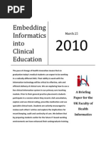 Download Embedding Informatics into Clinical Education by Mark Hawker SN34767455 doc pdf