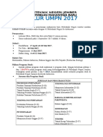 Informasi Umpn 2017