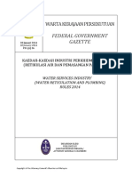 Pua - 20140130 - P.U. (A) 36-Kaedah-Kaedah Industri Perkhidmatan Air (Retikulasi Dan Pemasangan Paip) 2014