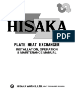 HISAKA PLATE AND FRAME EXCHANGER MANUAL.pdf