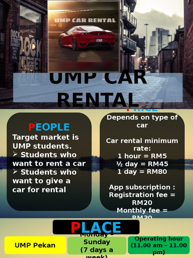 Car Rental Business Plan PDF Car Rental Renting