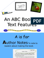 ABC Book of Text Features