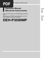 DEH-P3590MP - Operational Manual