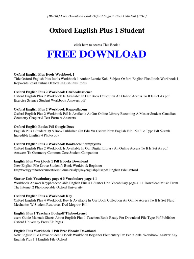 New English File Beginner Pdf Скачать