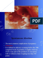 Abortion and Ectopic Pregnancy