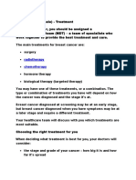 Radiotherapy Chemotherapy