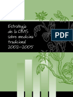 Estrategia de La OMS Sobre Medicina Tradicional POPULAR PDF