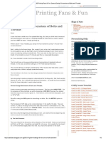 General Design Dimensions of Bolts and Threads