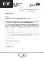 Surat Pemberian Sumbangan