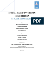 Model-Based Inversion in North Sea F3-Block Dutch Sector