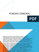 Pondasi Dangkal