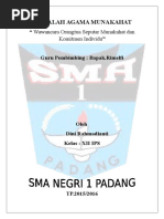 Download Makalah Agama-Wawancara Pernikahan by Indah Indriani SN347704632 doc pdf