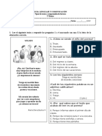 Prueba Diagnostico Tercero Básico 