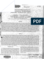 Las Rocas Madres en Bolivia y Su Potencial Petrolifero PDF