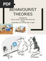 Behavourist Theory