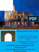 Cultura Romana Arhitectura Arta