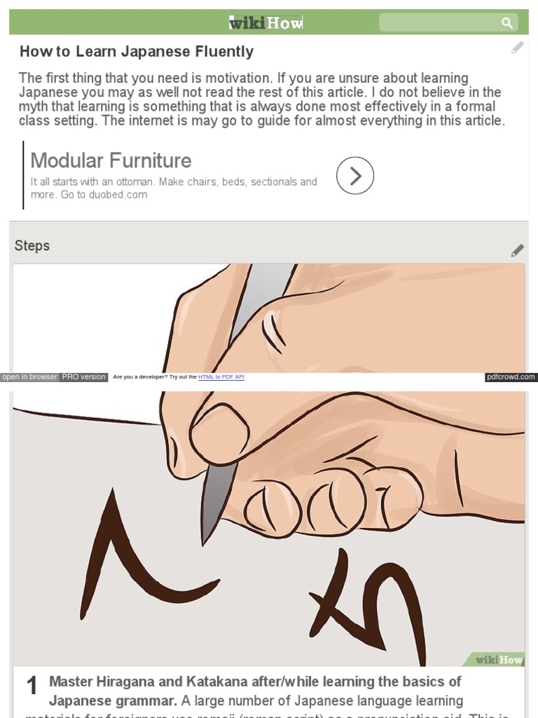 M Wikihow Com Learn Japanese Fluently Japanese Writing System Kanji