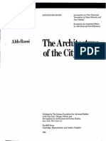 Rossi Aldo The Architecture of The City 1982 OCR Parts Missing PDF