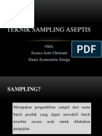 Materi Training Teknik Sampling Aseptis