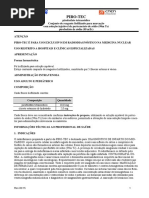 BULA PIRO-TEC Profissional Da Saude