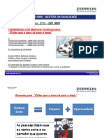 JMBZ QPR 0402R0 Treinamento ISO Política Indicadores PDCA Abertura PAMS Reciclagem 2016 ZEPPELIN SYSTEMS Treinamento