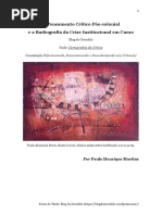 Paulo Henrique Martins_O Pensamento Crítico Pós-colonial e a Radiografia Da Crise