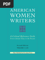 American Women Writers | PDF | Writers | American Writers
