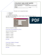 Ejercicio Programación VB