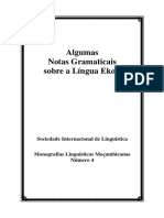 Notas gramaticais sobre a língua Ekoti