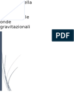 Relatività Generale, Buchi Neri, Onde Gravitazionali