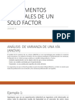 Experimentos Generales de Un Solo Factor