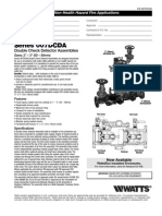 Series 007DCDA: Double Check Detector Assemblies