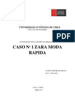 Caso #1 Zara Moda Rápida Terminado