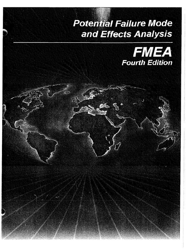 FMEA 4th BOOK PDF | PDF | Reliability Engineering | Risk Management