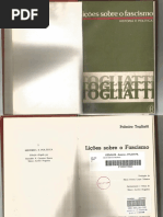 Palmiro Togliatti Licoes Sobre o Fascismo Caps 1 2 6 Um