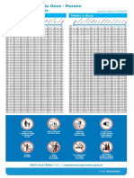 Horarios Domingos y Feriados