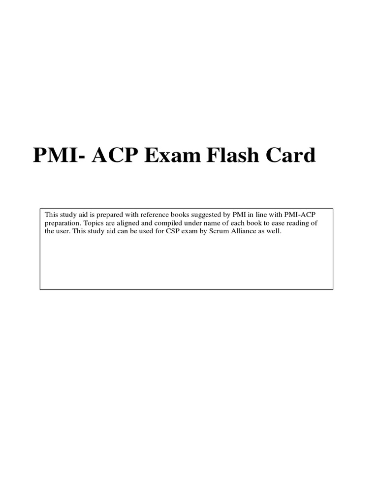 PMI-ACP的中合格問題集