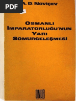 A.D. Noviçev - Osmanlı İmparatorluğunun Yarı Sömürgeleşmesi