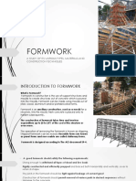 Introduction to Formwork