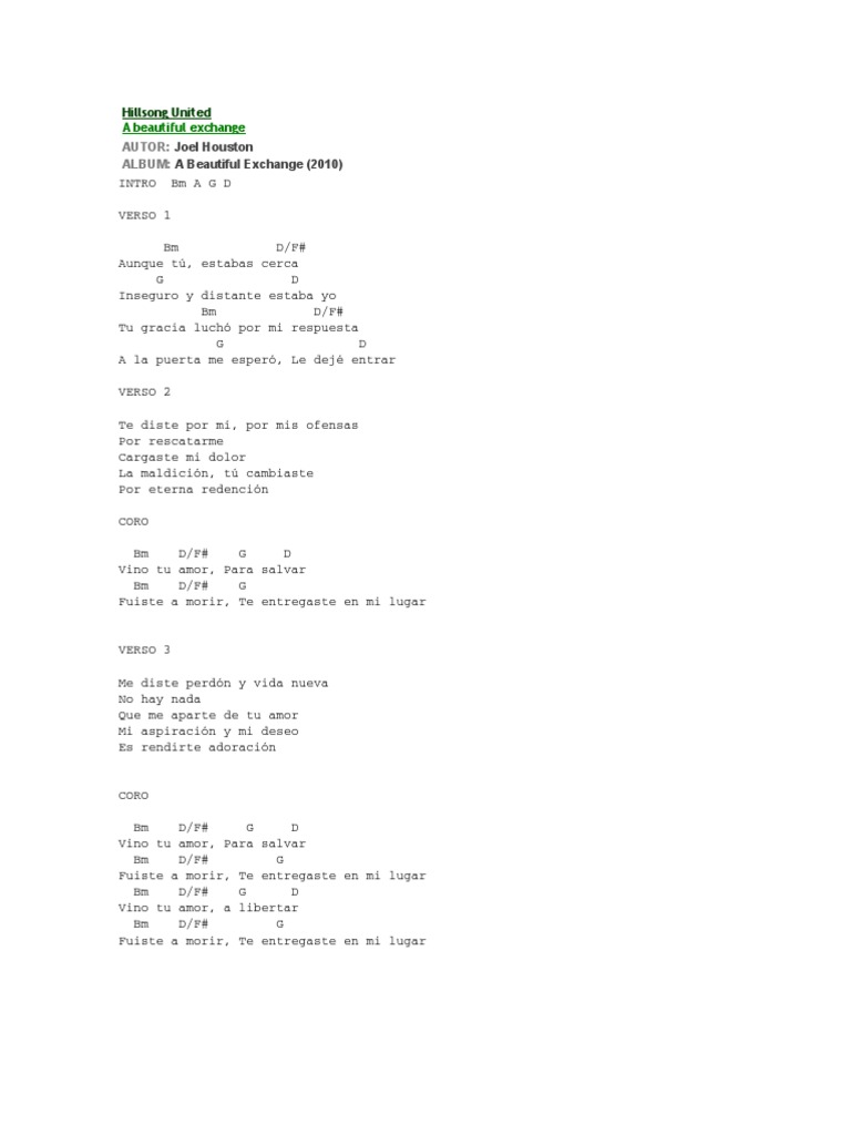 Cuan Hermoso Nombre Hillsong Acordes cuan hermoso nombre hillsong acordes