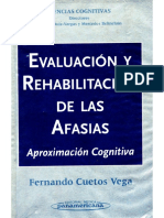 Cuetos Vega. Evaluacion y Rehabilitacion de Las Afasias