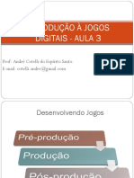 Introdução À Jogos Digitais - Aula 3