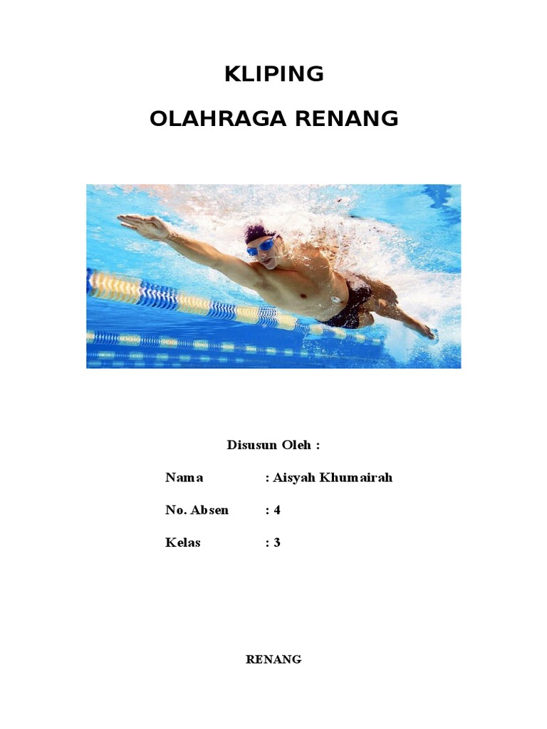 Kliping Renang