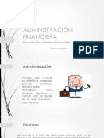 Clase 1 Administracion Financiera