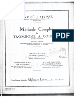 2° Volume - Méthode Complète de Trombone a Coulisse - André Lafosse