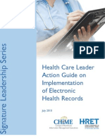 Action Guide On Implementation of EHRs